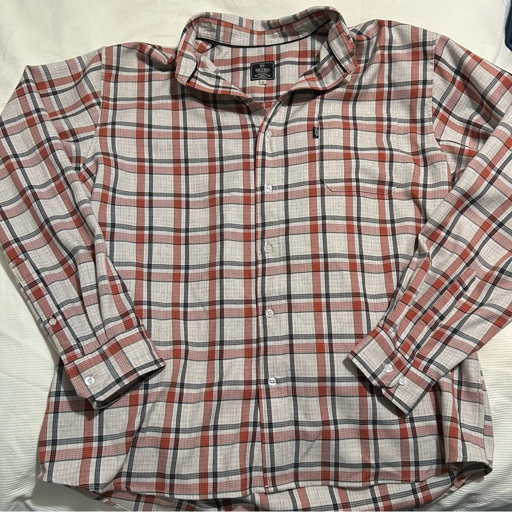 Men's Plaid Flannel Work Shirt